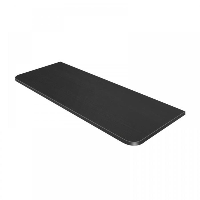 KEDIA Table Murale Rabattable 80*50*1.6cm Bureau dordinateur Table Pliante Murale pour Petits Espaces Bureau Noir