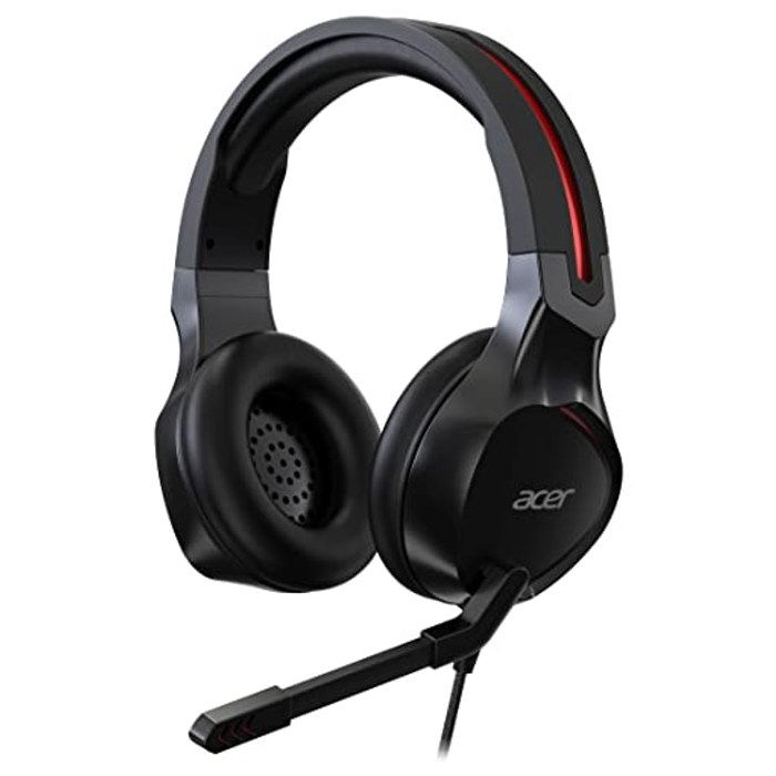 Casque gaming ACER CASQUE GAMING NITRO Jack 3 5 mm Drivers 50 mm Micro omnidirectionnel flexible