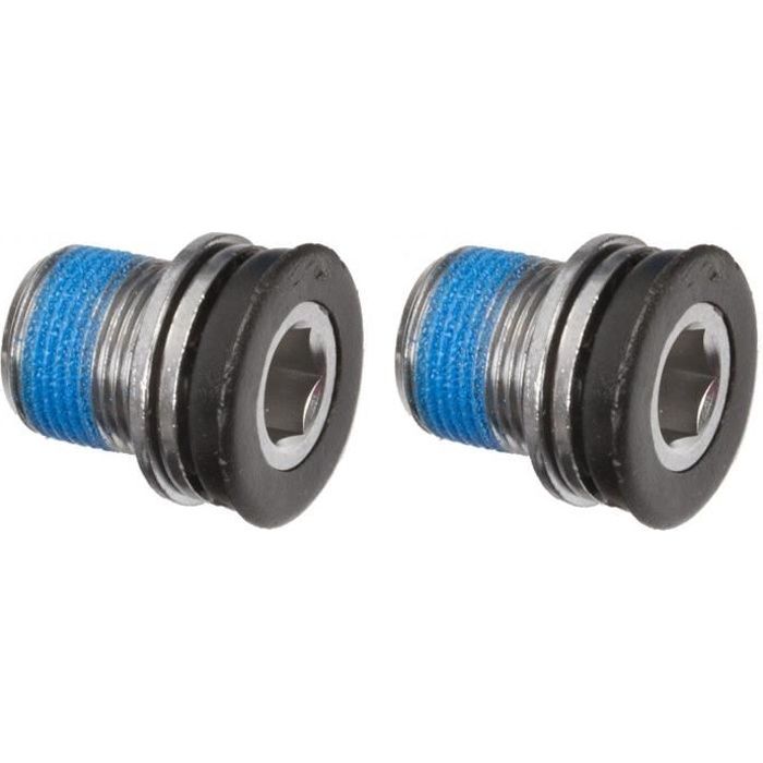 Vis De Pédalier étanche M15 Pour Vélo - En Acier - Pour Fixation De Pédalier - À Monter Avec Clé Hexagonale 8 Mm