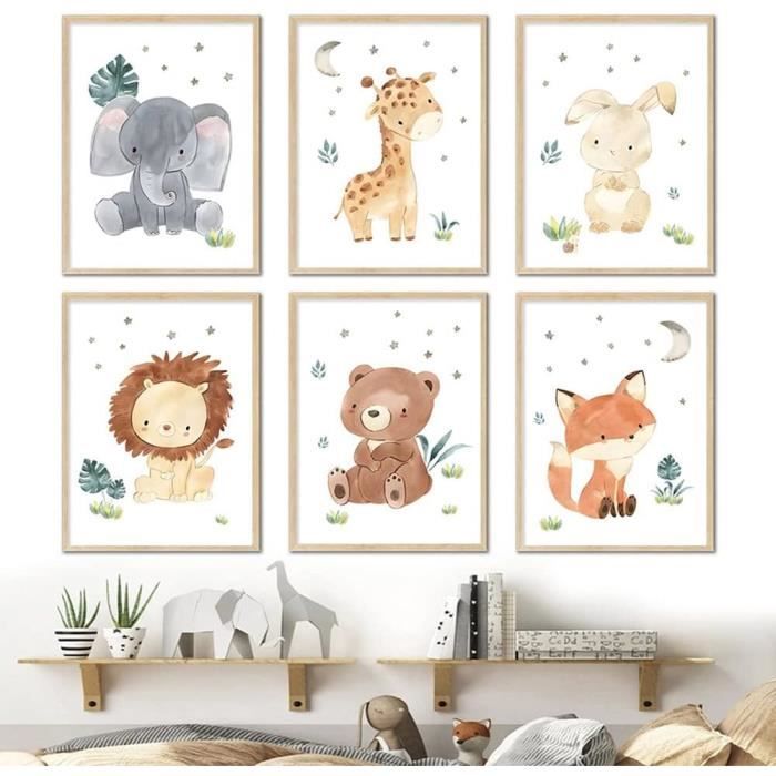 Poster Humoristique WC Loutre Noir Et Blanc 21x30 Cm | Déco Toilette, Salle De Bain | Déjà Encadré Prêt à Accrocher