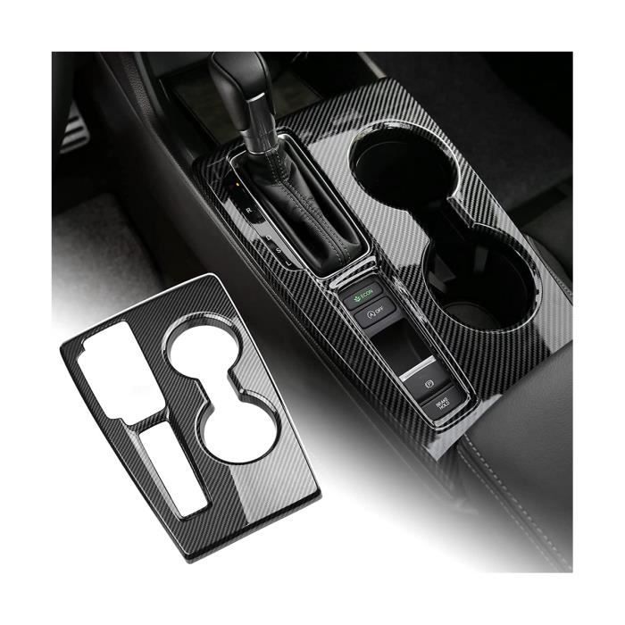 Couvercle de Pommeau de Levier de Vitesse en Fibre de Carbone ABS,Accessoire  pour Honda Civic 11ème année 2022 2023[B125700347] - Cdiscount Auto