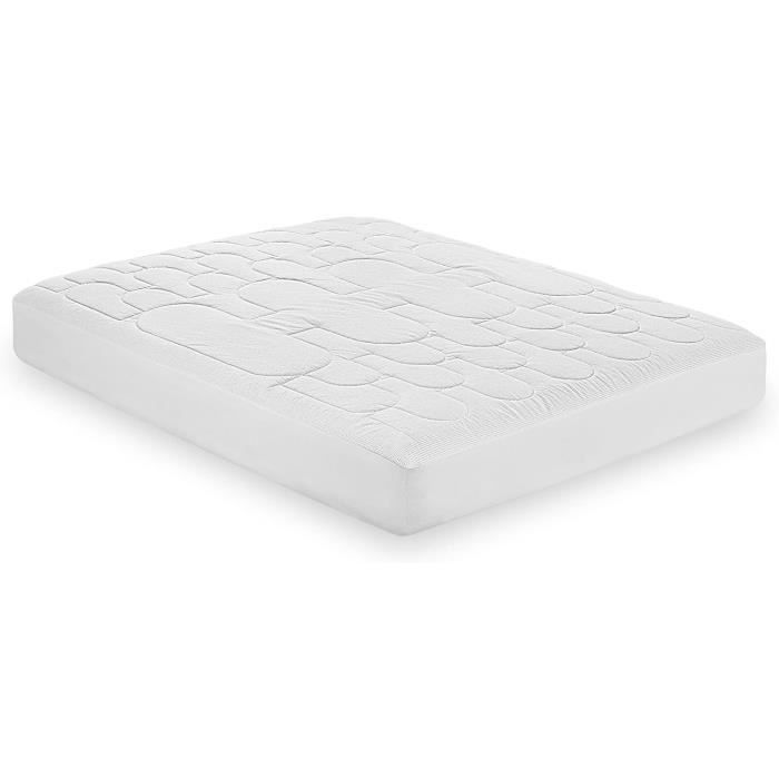Protège-matelas Matelassé Avec Traitement Anti-acariens | Shopping