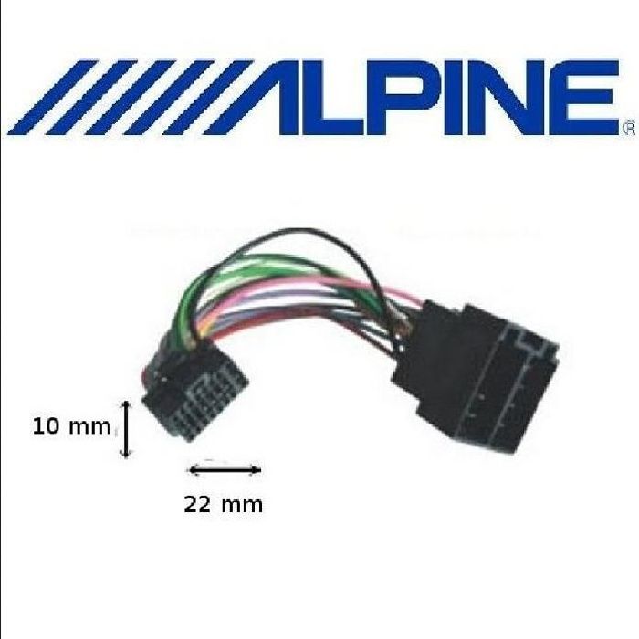 Line in pour Alpine CDE-9882Ri Câble de connexion Aux IVA-D105R