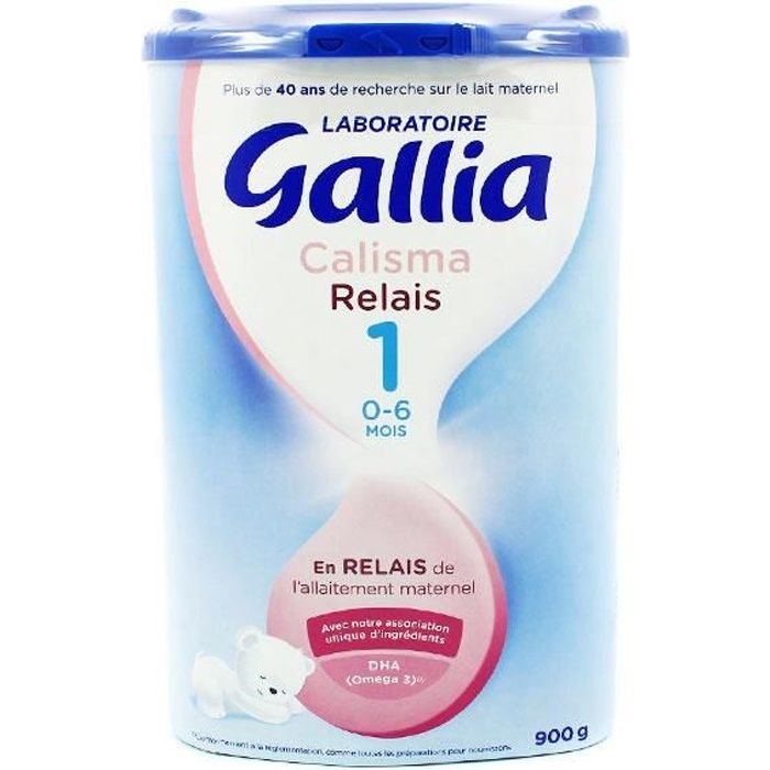 Gallia Calisma Relais Lait 1er Âge 830g - Achat / Vente lait 1er