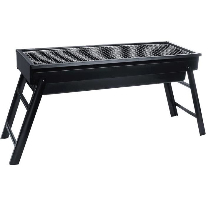 Grille Barbecue Pliable En Titane Tentock - Ultra Légère (120g) - Pour Camping, Pique-Nique, Plage