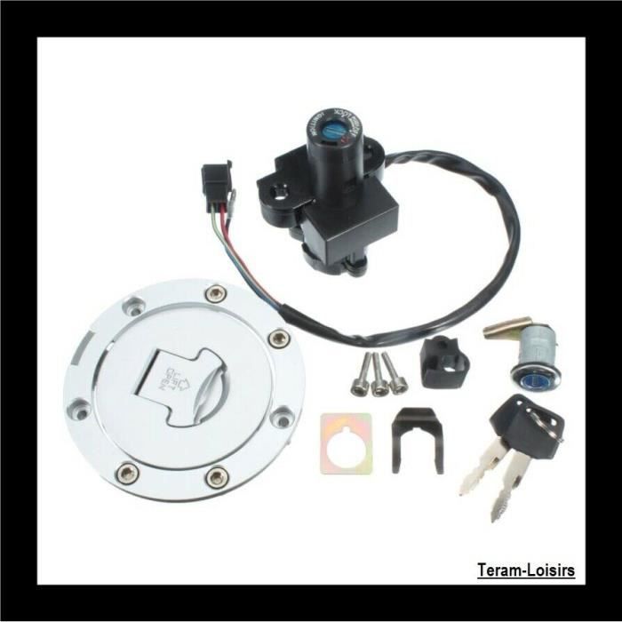 Kit Neiman Serrure Honda CB 1300 (1998-2002) & CB 750 Seven Fifty (1992-2001) - Neiman, Clés, Bouchon Réservoir