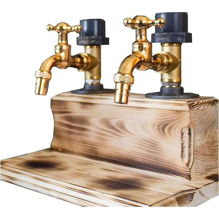 ANCIEN DISTRIBUTEUR DE Serviette Hygiénique L'Indispensable en Bois à