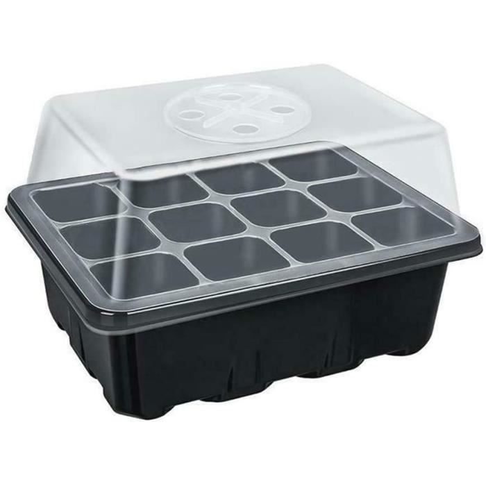 10 Plateaux De Semis Avec 32 Trous - Plateau De Culture Professionnel En PP - 54x28 Cm - Pour Fleurs, Légumes