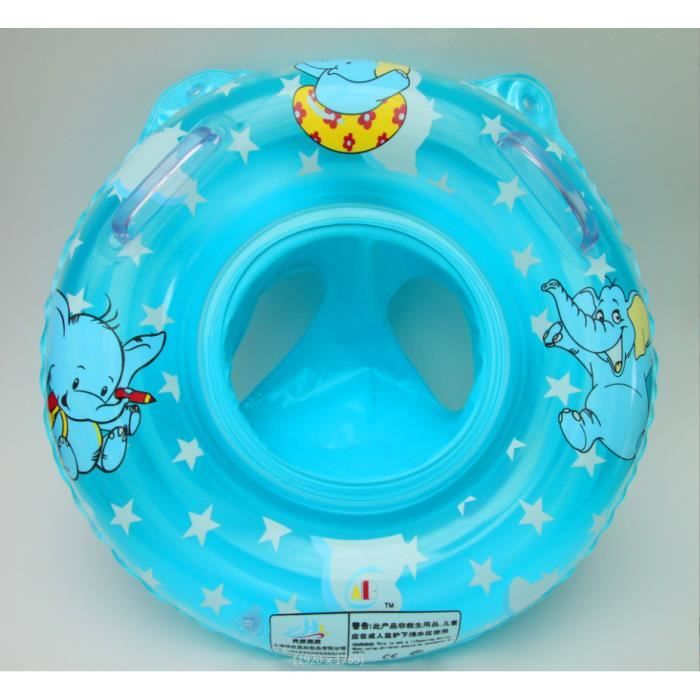 Bouée Siège Bébé Piscine - Anneau Gonflable Sécurité Dès 1 Mois, PVC Doux | Pour Baignade, Apprentissage Natation En Toute Tranquillité