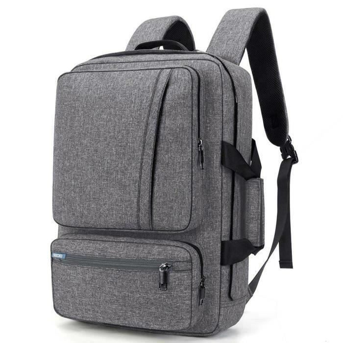 Sac pour ordinateur portable convertible Sac a dos sacoche Messenger multifonctionnel resistant a l eau SOCKO Sac de voyage Cdiscount Sport