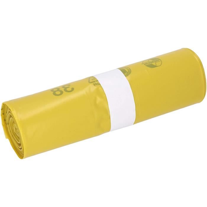 Sacs poubelle - Jaune - 85 litres - Sac ?� linge infectieux[544] - Cdiscount Au quotidien