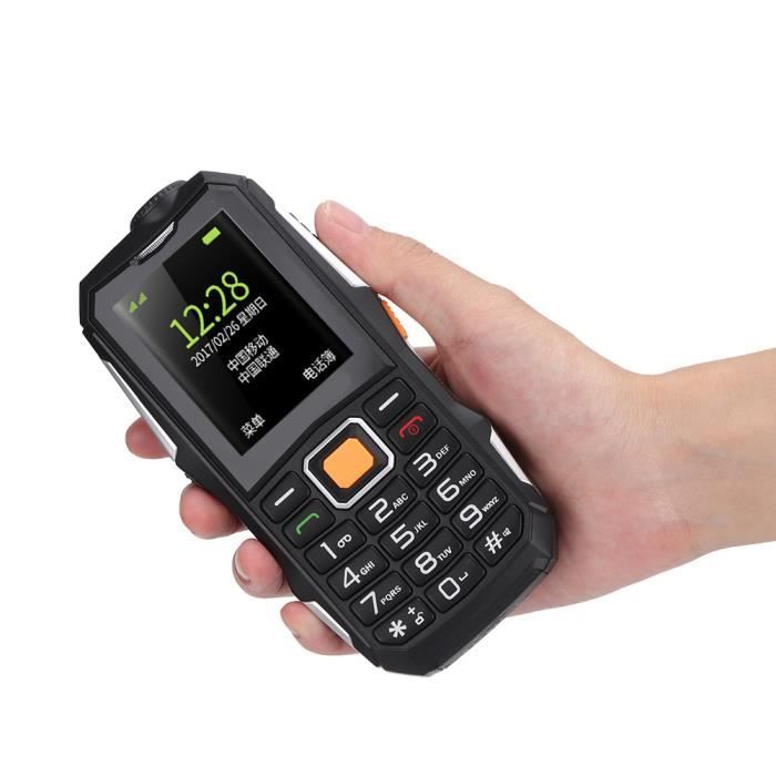 Téléphone Portable Âgé U001 Téléphone Portable pour Personnes Âgées