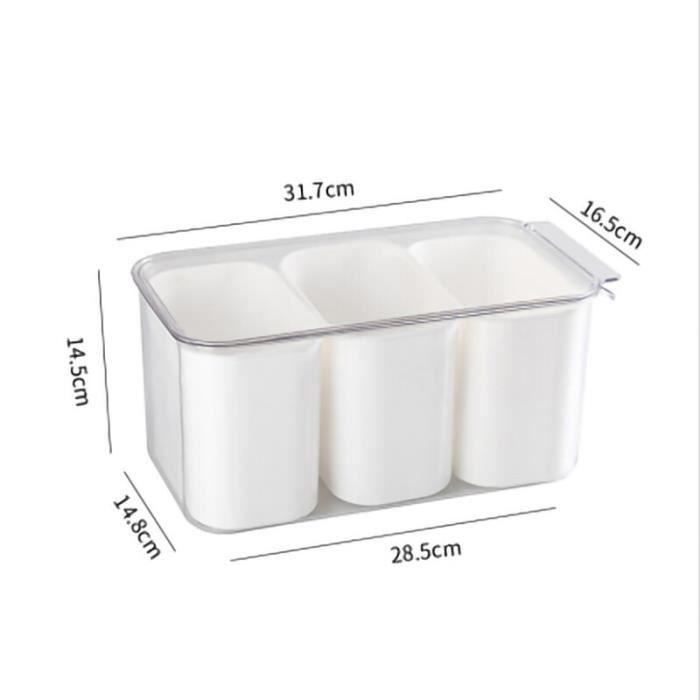 Organisateur De Réigérateur En Plastique 1 Pièce Pour Canettes, Boissons, Stockage De Uits