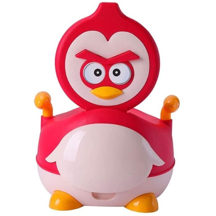 BABYLON Giant Pot Bébé Toilette Avec Couvercle – Pot Enfant Antidérapant Gros Modèle Blanc
