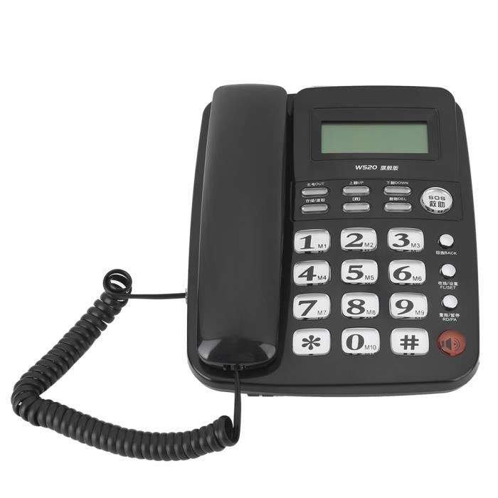 Téléphone VTech VT 1122 Avec Afficheur Appelant – Gris – Neuf (lot De 2)