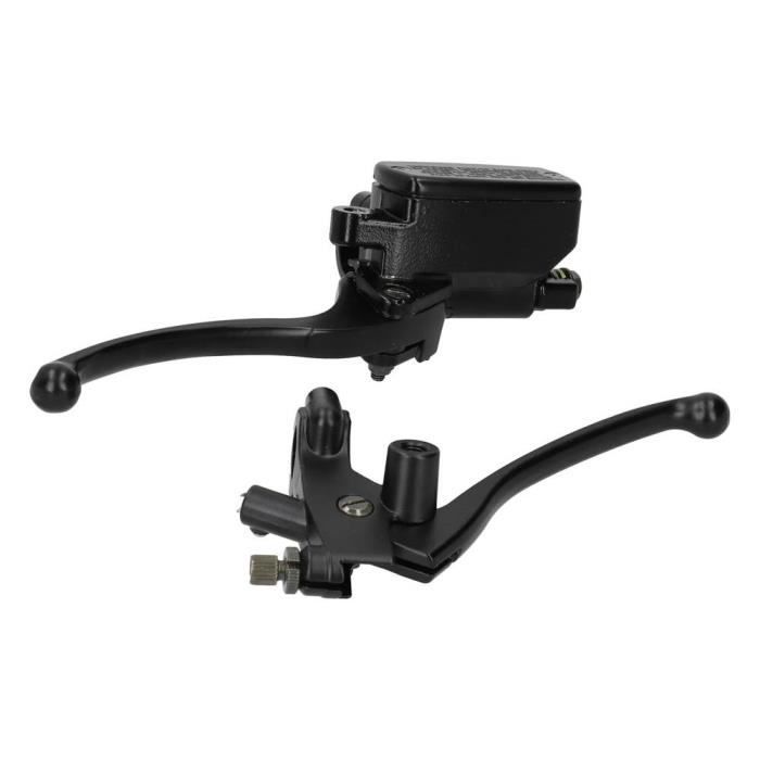 Serenophile Levier De Frein Hydraulique – Alliage D'aluminium, Diamètre 22 Mm, Compatible VTT, Structure Intégrée Anti-fuite, Noir/rouge
