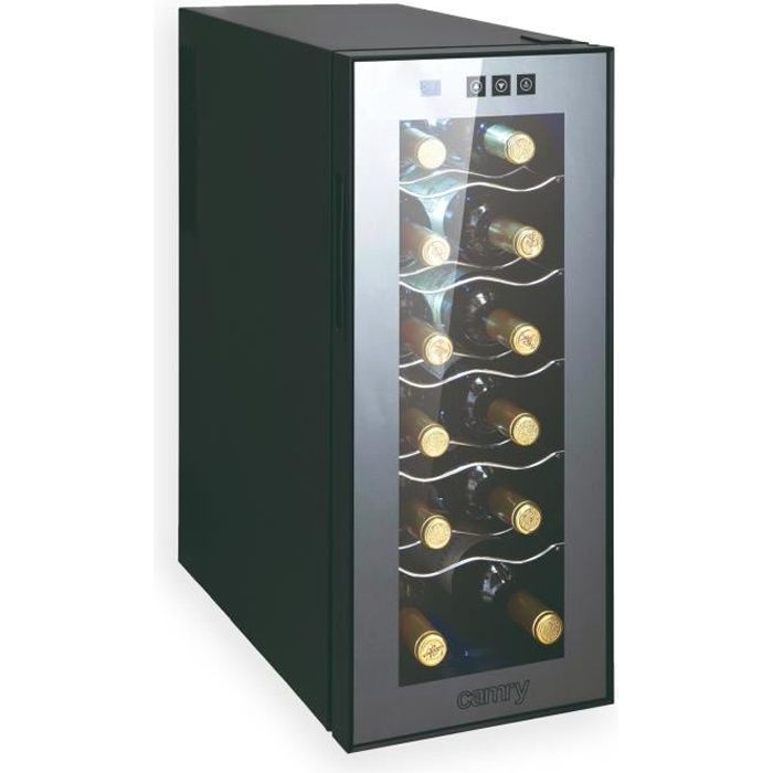 Réfrigérateur à vin Camry CR 8068 12 bouteilles / 33 litres - Contrôle de la température 12-18 degrés C