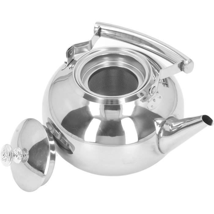 Bouilloire à Café Et à Thé Portable En Alliage D'aluminium, 0,8l/1,1l/1,2l/1 ,6l/2l/2,5l, Pour Camping En Plein Air, Pour Randonnée, Pêche, Pique-nique Et Cuisine