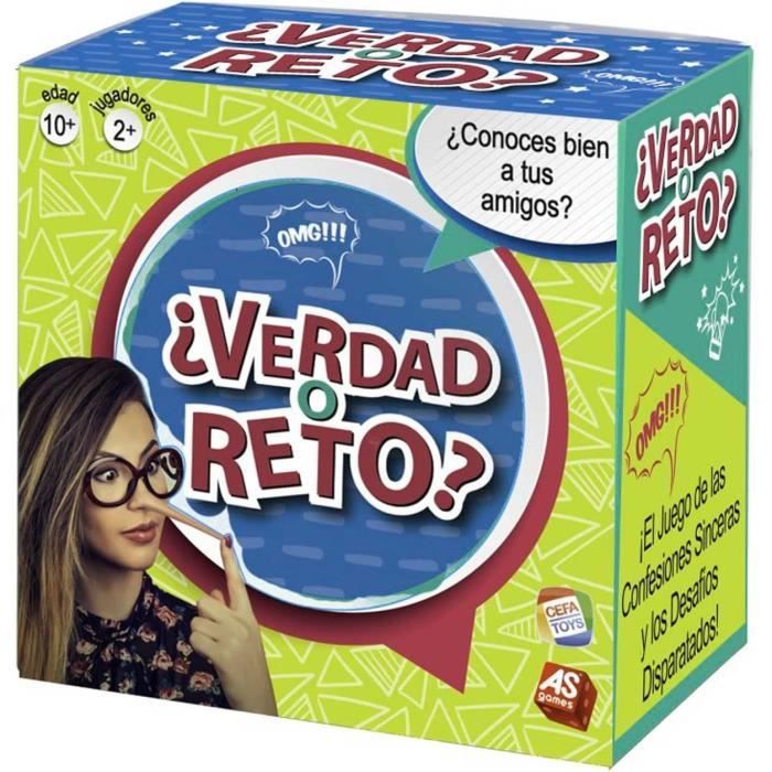 Verdad O Reto Gesellschaftsspiel – Wahrheit Oder Pflicht, Ab 10 Jahren, Für 2+ Spieler