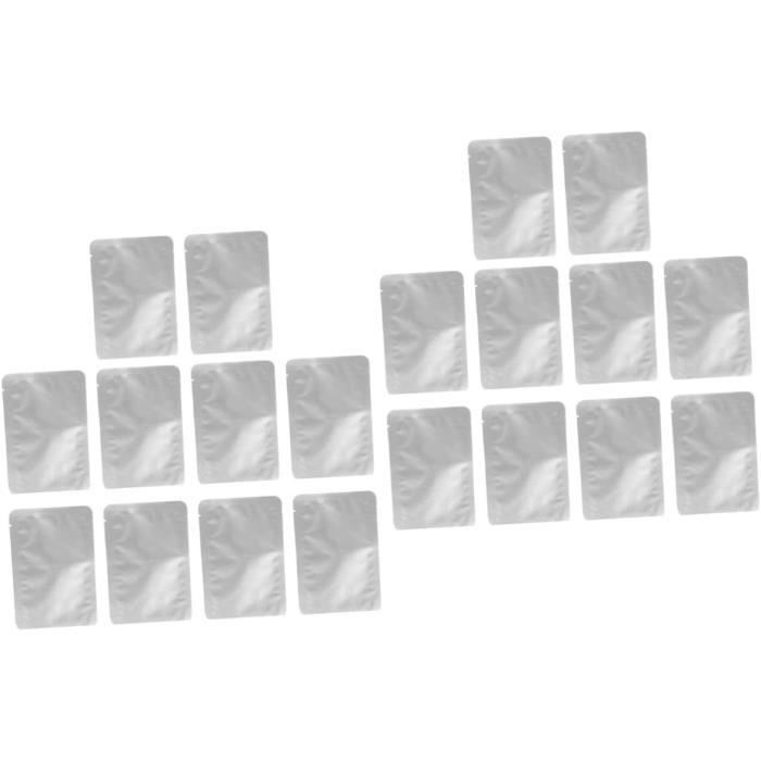 Lot De 100 Sacs à Bulles Auto-adhésifs Transparents - Format 3 X 3,5 Pouces (80 X 90 Mm)