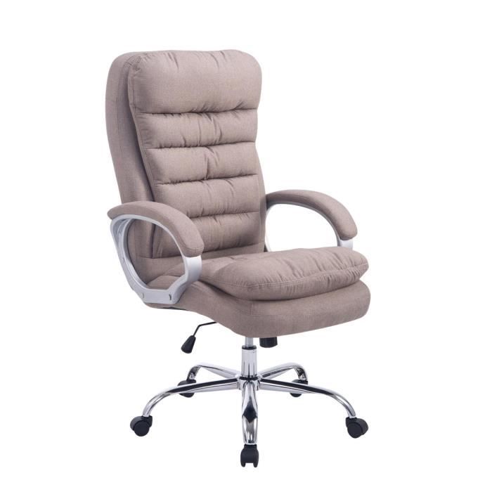 -CLP-Fauteuil de bureau XXL Vancouver Tissu-Array -CLP-Fauteuil de bureau XXL Vancouver Tissu-Array