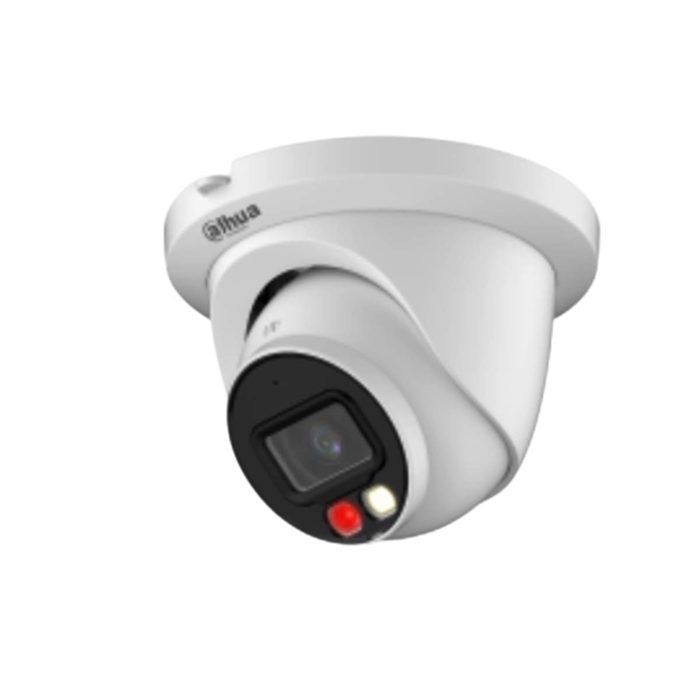 DAHUA Caméra IP dôme 8 MP FF 2.8 mm IR 30m PoE Full Color IA WizSense - IPC-HDW2849TMP-S-IL-0280B