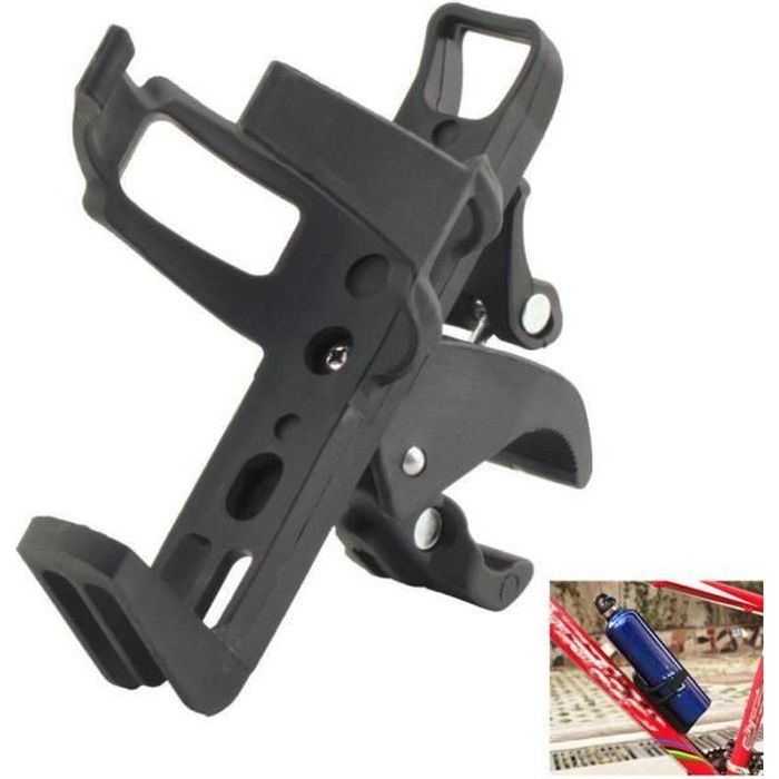 Porte-Bidon Universel TUSNAKE - Rotation 360° Pour Vélo, Poussette, Fauteuil Roulant