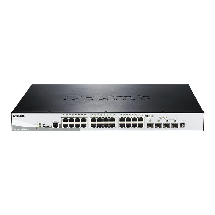 Commutateur réseau - D-Link - DGS-1510-28XMP/E - 24 ports 10/100/1000 ...