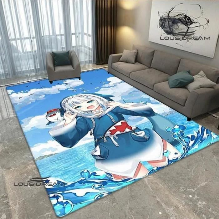 Tapis Enfant 100x150 Cm – Motif Ours Et Nuages, Rose – Doux, Antidérapant, Lavable – Pour Chambre, Salon, Salle De Jeu