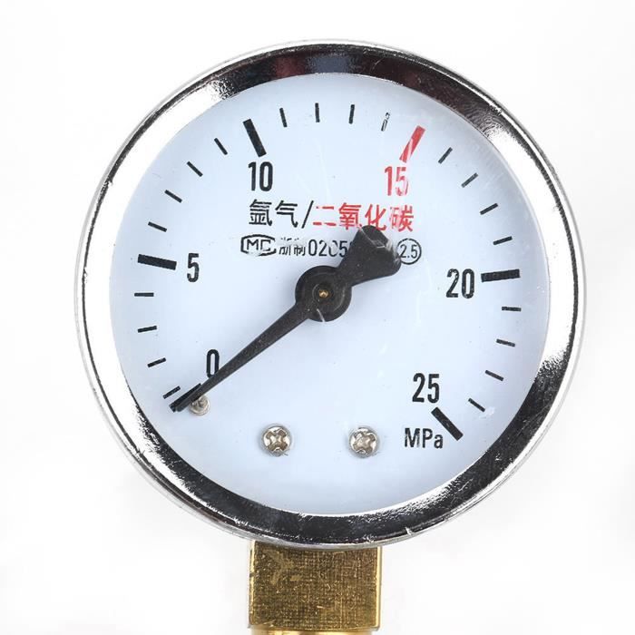 Régulateur CO2 Bière - Soupape Décharge Pression Fût Soda Brassage Maison Avec Jauges