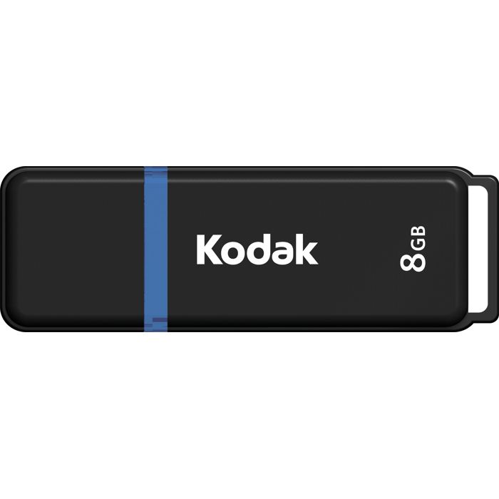 Clé USB KODAK K100 - Pack de 3 - 8 Go - Noir