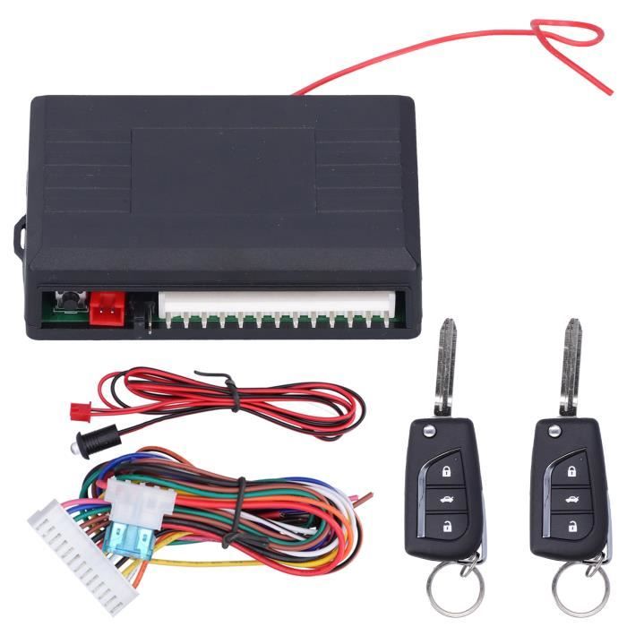 Kit complet Alarme de voiture Système de sécurité pour Universelle Auto  Véhicule Multifonctionnel - Cdiscount Auto