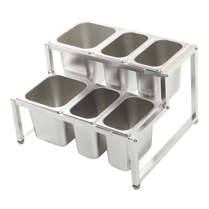 KitchenCraft Paniers Diviseurs Pour Casserole - 3 Paniers Inox - Pour Casserole 20 Cm - 8
