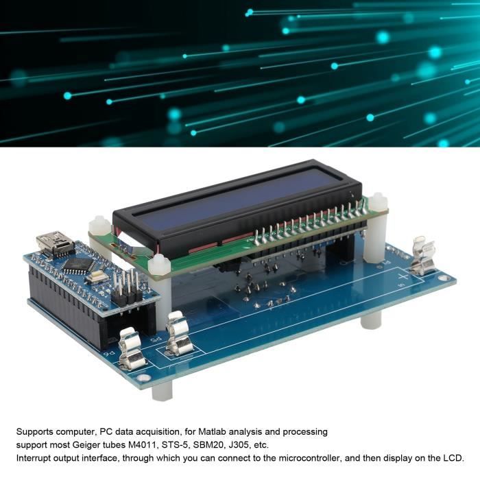 YAPP pièces de module de compteur Geiger Kit de pièces de compteur ...