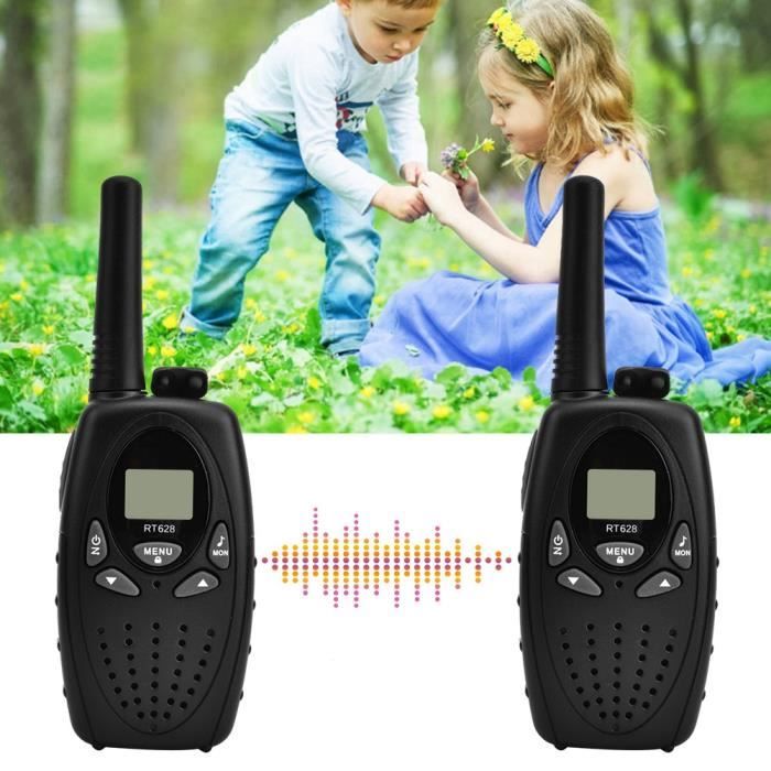 FOREDOM Talkie Walkie Enfants Rechargeable, Talkie-Walkie Longue Portée pour Garçons & Filles de 3-12 Ans, Cadeaux Aventure Plein Air, Lot de 3 FOREDOM Talkie Walkie Enfants Rechargeable, Talkie-Walkie Longue Portée pour Garçons & Filles de 3-12 Ans, Cadeaux Aventure Plein Air, Lot de 3
