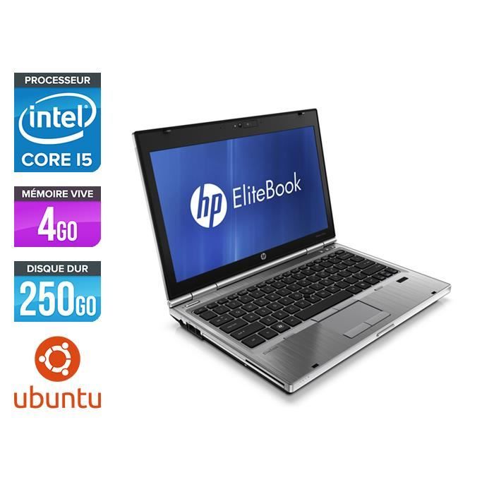 Top achat PC Portable Pc portable HP EliteBook 2560P - i5 - 4 Go- 250 Go HDD - Linux pas cher Top achat PC Portable Pc portable HP EliteBook 2560P - i5 - 4 Go- 250 Go HDD - Linux pas cher
