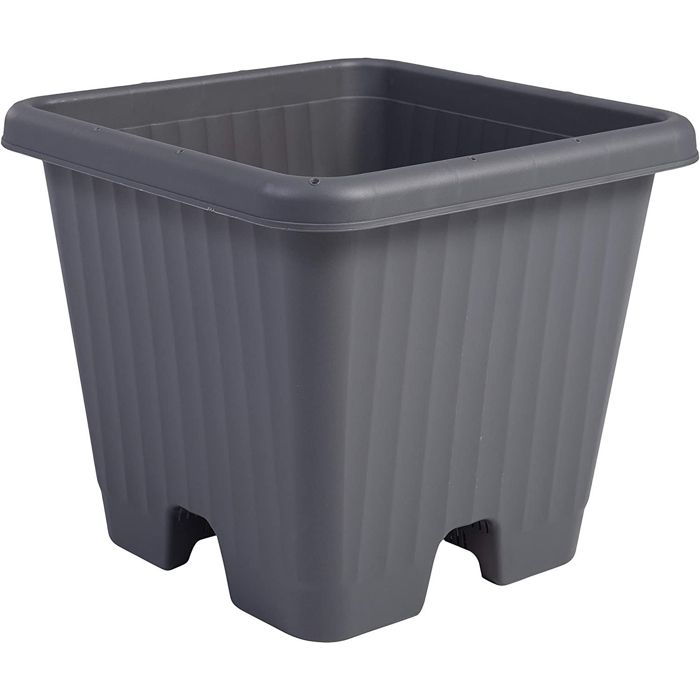 LIWI-, Pot Pour Plantes Jardinière Carrée Avec Système De Drainage