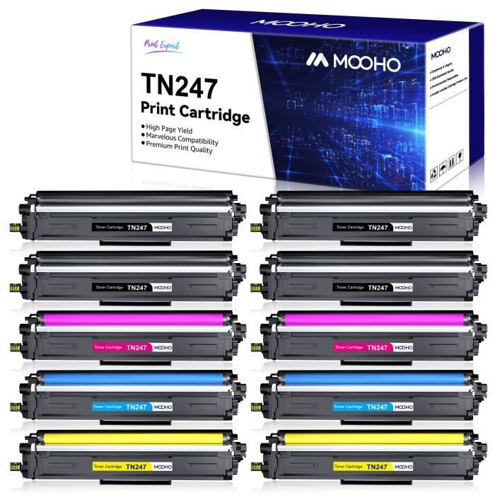 Toner Compatible Jaune TN-247Y Pour Imprimantes Brother - Haute Capacité 2300 Pages