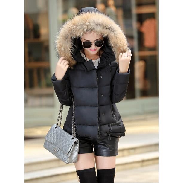 doudoune femme fourrure
