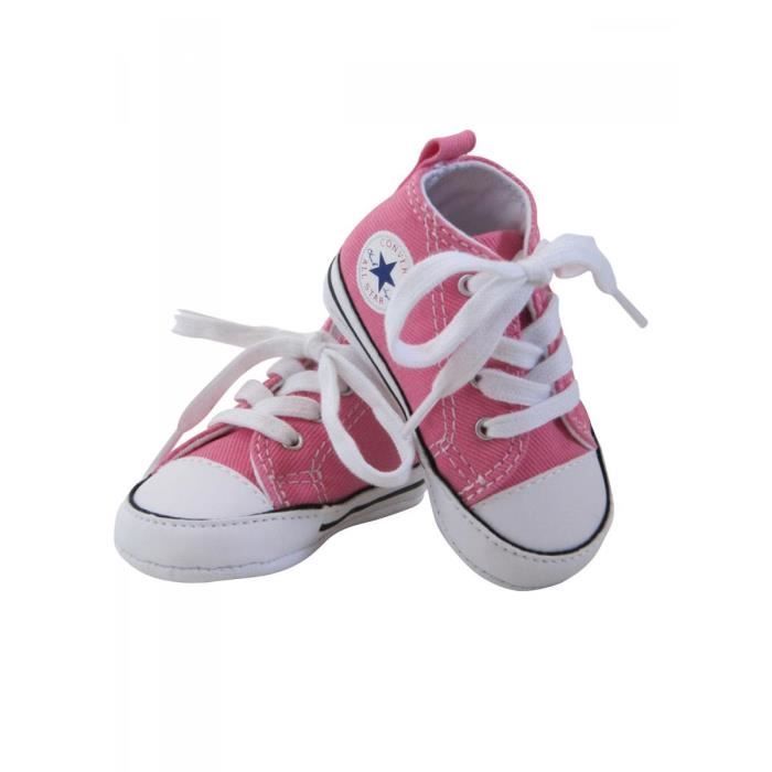 converse rose taille 20