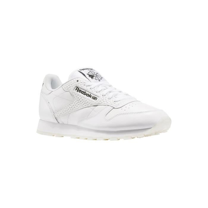 Reebok Baskets - REEBOK - Classic ID - Cuir supérieur - Blanc - Homme
