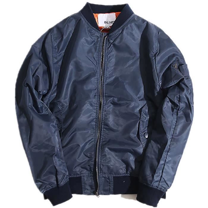 Bomber bleu marine homme deals