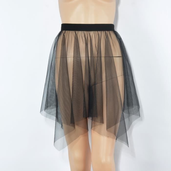 Robe en tulle et dentelle avec broderies de perles et cristaux - Robes