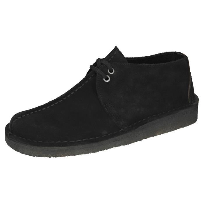Clarks Originals Desert Trek Homme Chaussures Noir Noir - Cdiscount