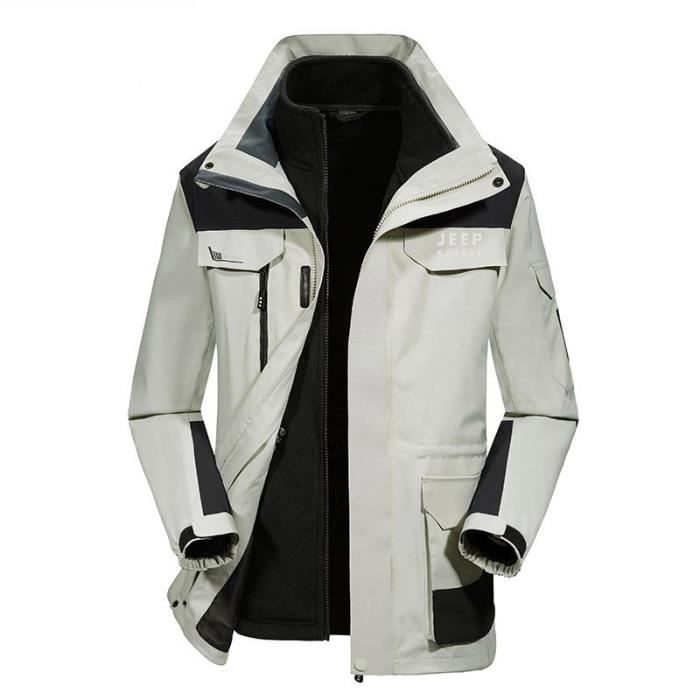 Veste Homme Imperméable Mi-Longue Marine | tbs