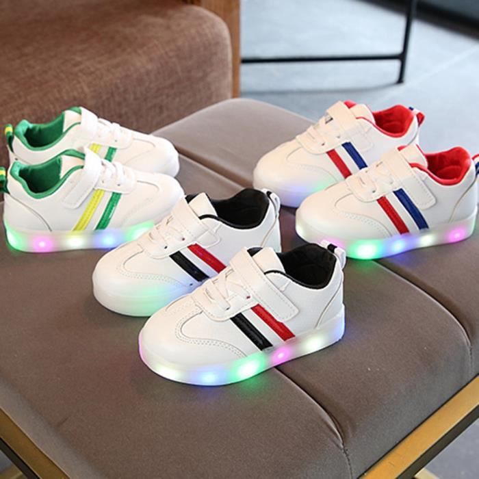 chaussures clignotantes