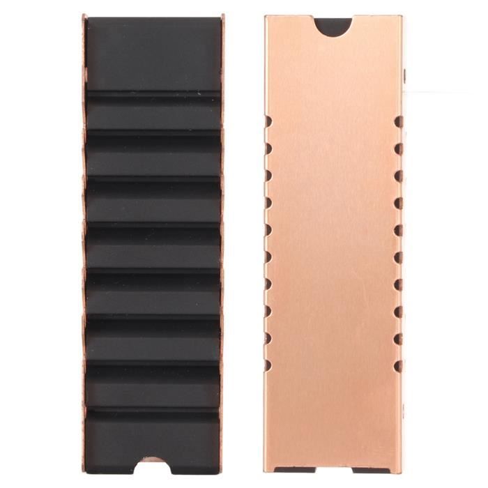 Dissipateur Thermique Aluminium Pour SSD M.2 2280 – Refroidissement Disque Dur état Solide
