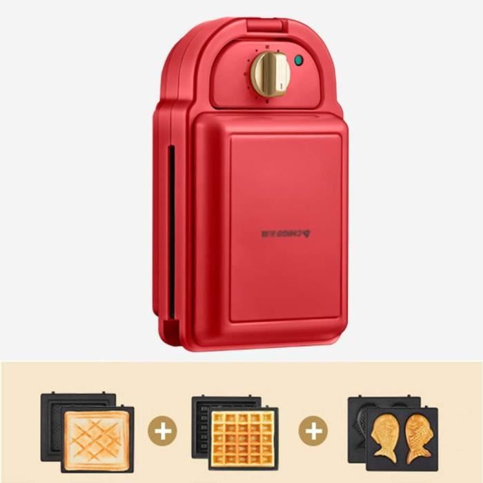 Preszzo Pince à sertir pour sandwiches fins – Profitez de collations grillées saines en quelques minutes Il suffit de sertir, de chauffer, de manger