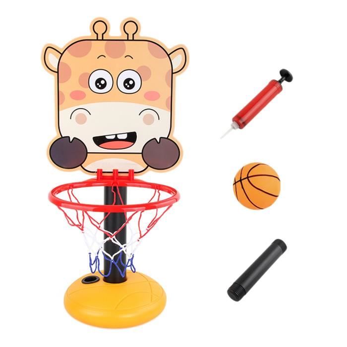 Panier De Basket Enfant SKERITO - Set Avec Ballon Et Pompe, Hauteur Réglable