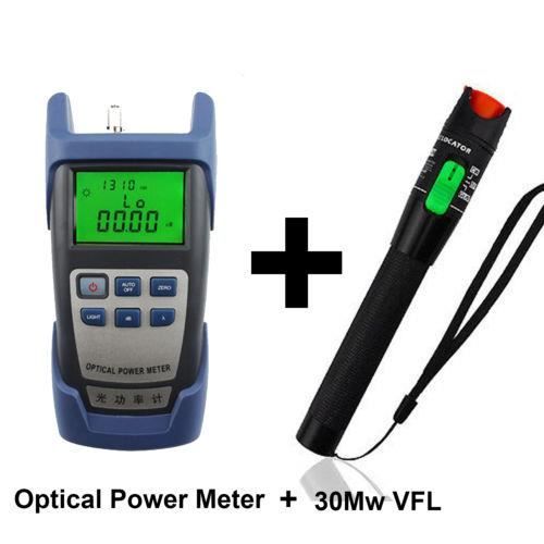 70+10dBm Optique Power Meter + 30 Mw Visuel Faute Locator Outil fibre